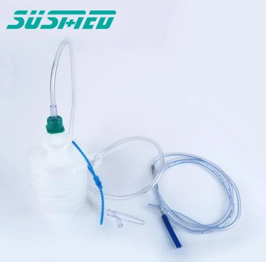 Medical PVC Closed Wound Drainage System Hollow