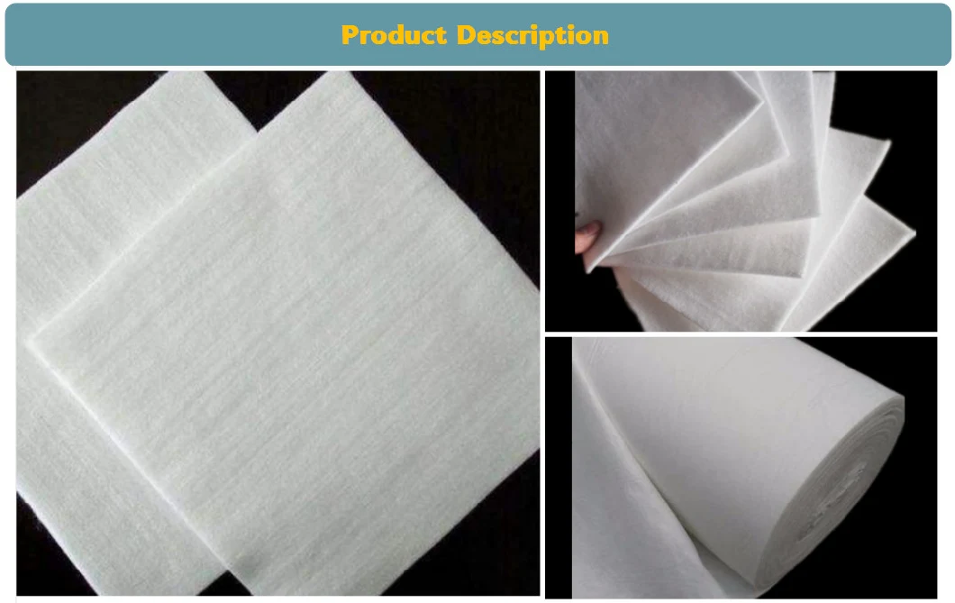 Price 200g 300g Per M2 Filament Pet PP Non Woven Nonwoven Geo Textile Fabric Geotextile